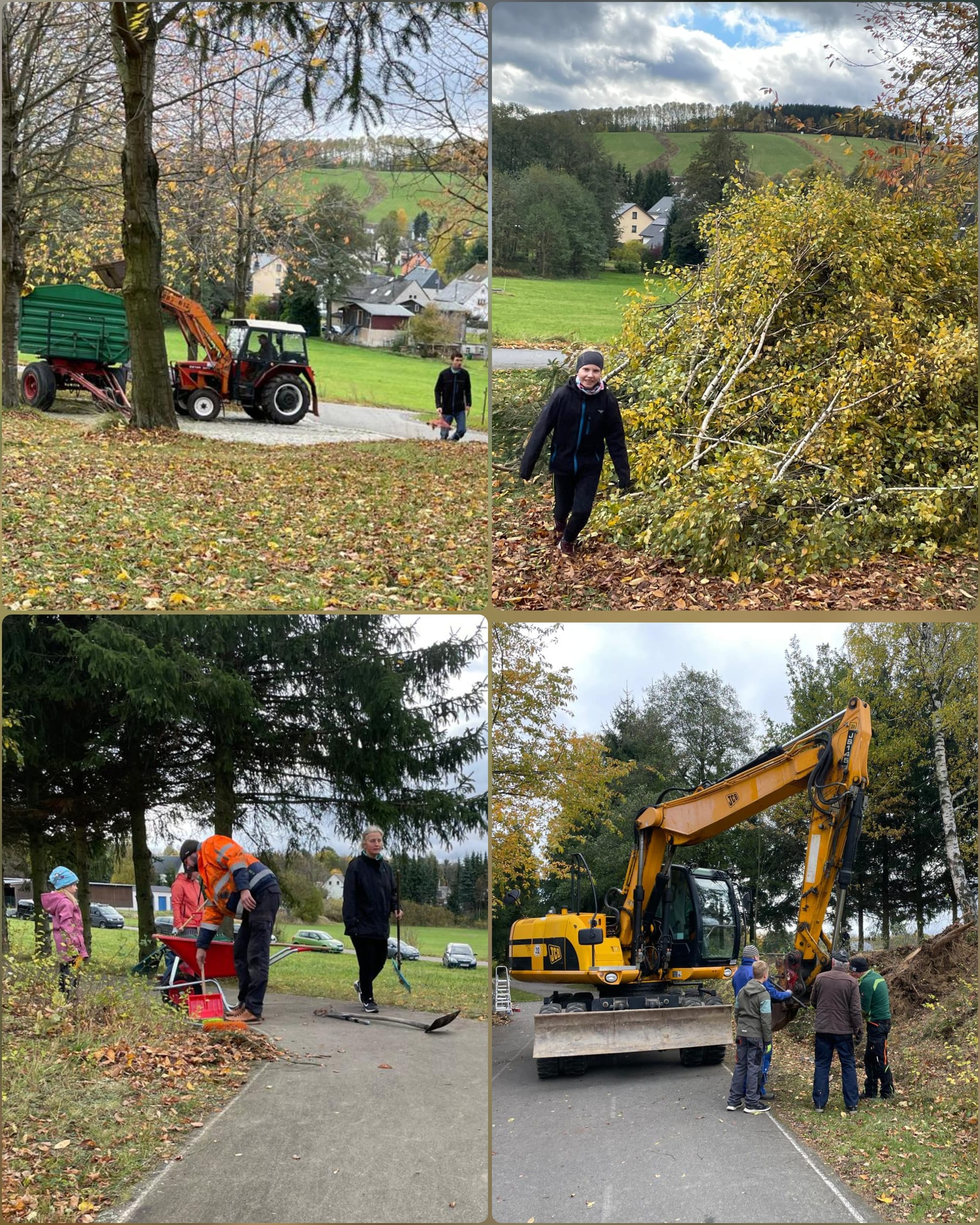 25.10.25 - Arbeitseinsatz auf unserer Rollerbahn